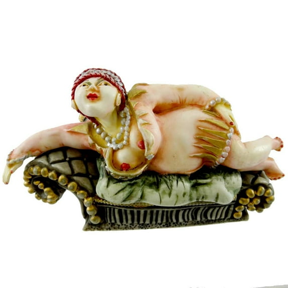 Harmony Kingdom MME KIKI Crushed Marble Clair De Lune Risque CLLENS