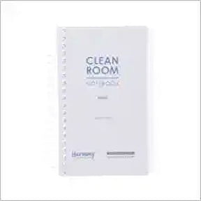 Harmony Lab & Safety Supplies Cleanroom Note Book, College Ruled, Side Spiral, Latex-Free, 3" x 5", 100 Pages