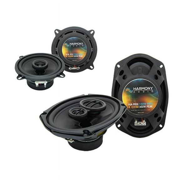 Harmony Master High Efficient Adjustable Car Subwoofers, Kapton Black