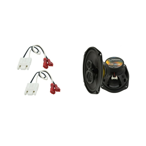 Harmony Master Rhythm Series 6x9" Car Speakers, 450W Peak, 150W RMS