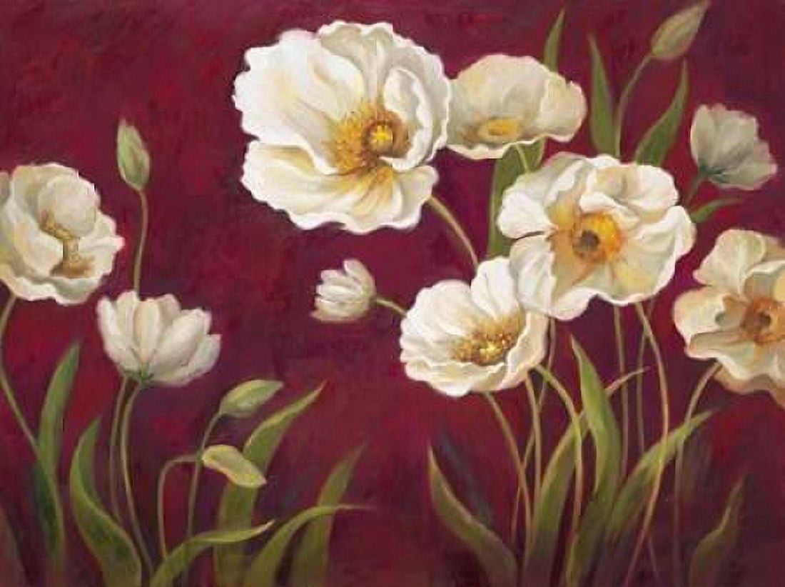 Harmony Poppies Canvas Art - Art Atelier Alliance (18 x 24)