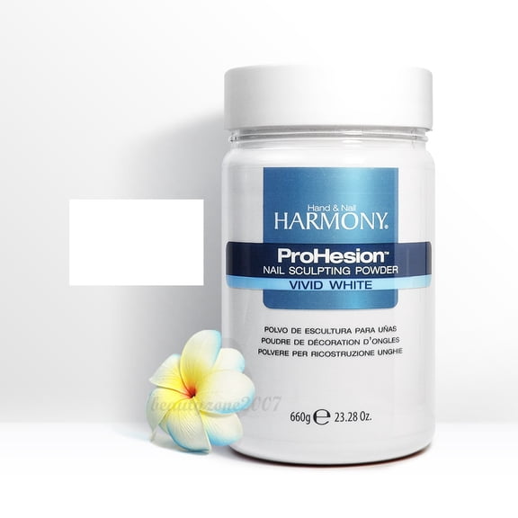 Harmony ProHesion Sculpting Acrylic Nail Powder - Vivid White 23.28 oz