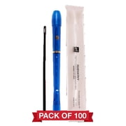 Harmony R Series HR304B Soprano Recorder 100pk, Translucent Blue