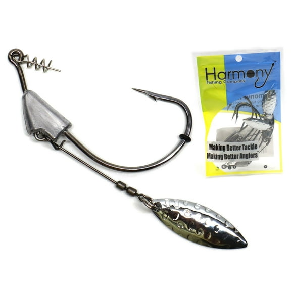 Harmony Razor Series 4 Pack UnderSpin Fishing Hooks