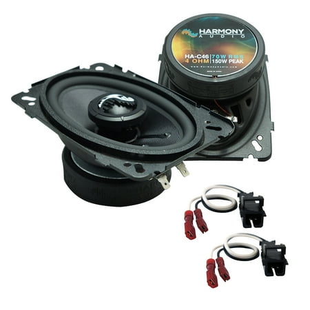 Fits Chevy Silverado Pickup 1999-2007 Rear Pillar Speakers Harmony HA-C46 New