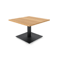 thumbnail image 1 of Harmony Series 34" Small Square Shaped Coffee Table Square Metal Base, 1 of 5