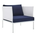 thumbnail image 1 of Harmony Sunbrella Outdoor Patio Aluminum Armchair, 1 of 6