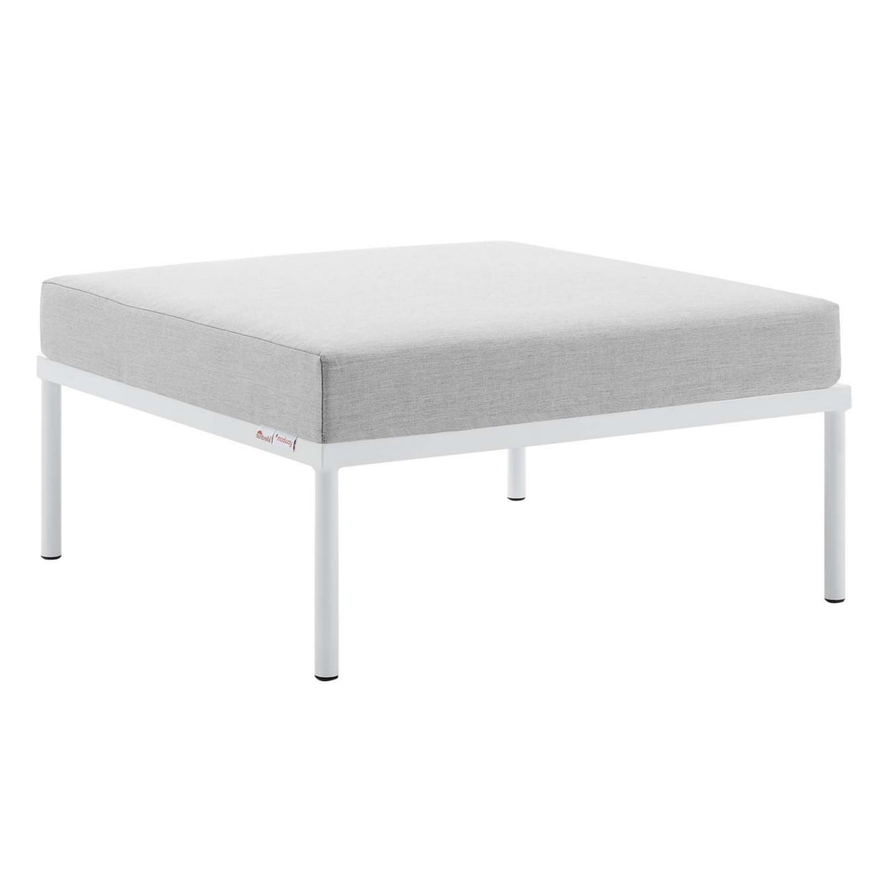 Harmony Sunbrella Outdoor Patio Aluminum Ottoman - Walmart.com