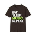 thumbnail image 1 of Harmony in Style: 'Eat. Sleep. Music. Repeat.' T-Shirt, 1 of 4