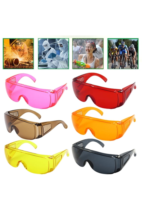 Wrap Around Sunglasses for Women Men Sports Sunglasses Plastic Wrap Eye Protection Goggles for Running Cycling Fishing Driving