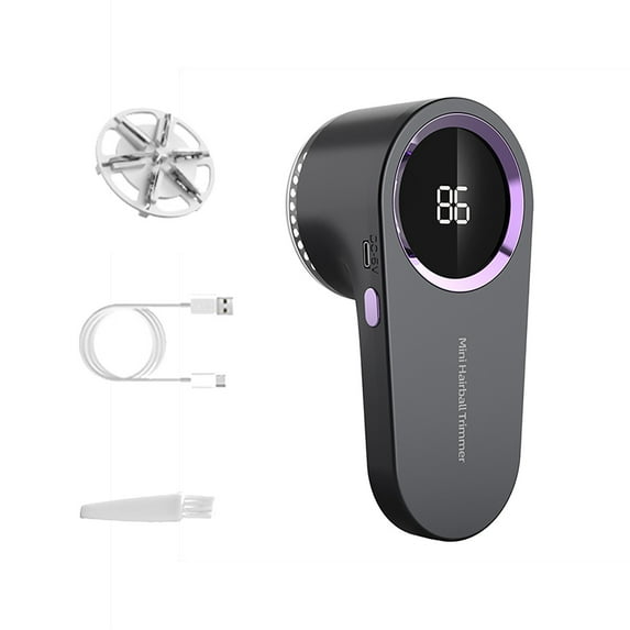 Harmyx Powerclean Fabric Shaver Mini Hairball Trimmer El.ectric Lint Remover Rechargeable Fabric Shaver for Clothing Lint Remover for Clothes Sweater Shavers To Re.move Pilling