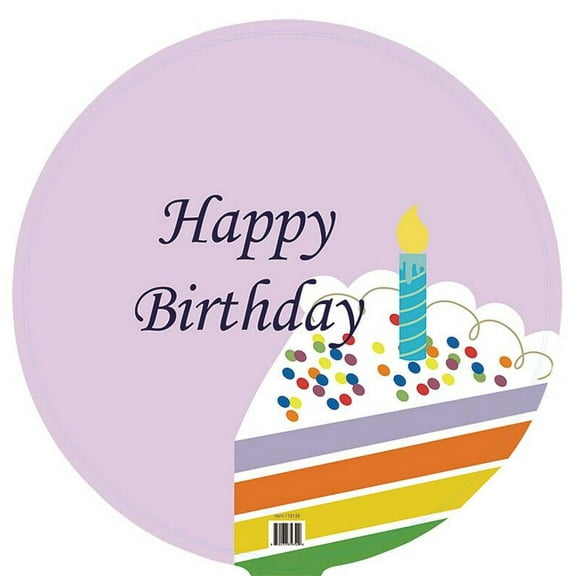 Harnel 18" Birthday Mylar Balloons for all ages - Pack of 10