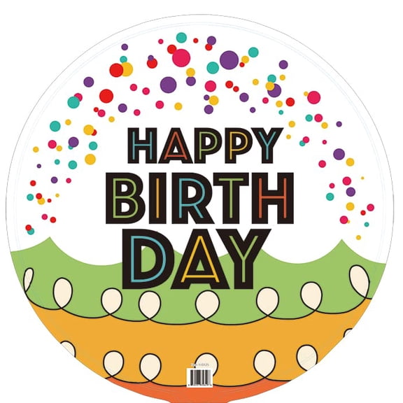 Harnel 18" Birthday Mylar Balloons for all ages - Pack of 10