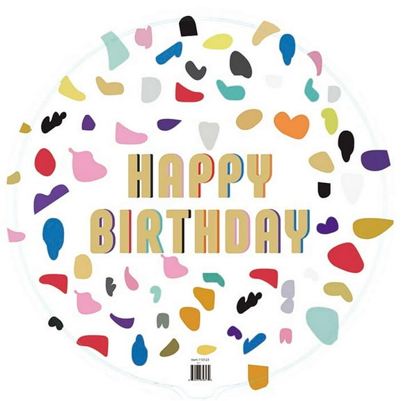 Harnel 18" Birthday Mylar Balloons for all ages - Pack of 10