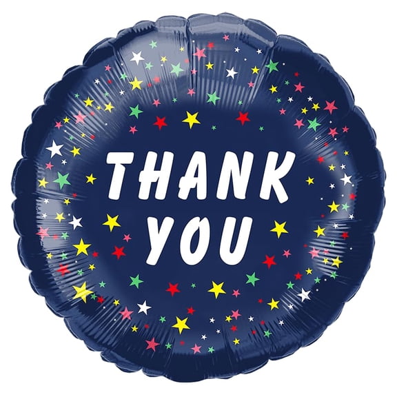 Harnel Brand 18" Thank You Mylar Balloons - Pack of 10