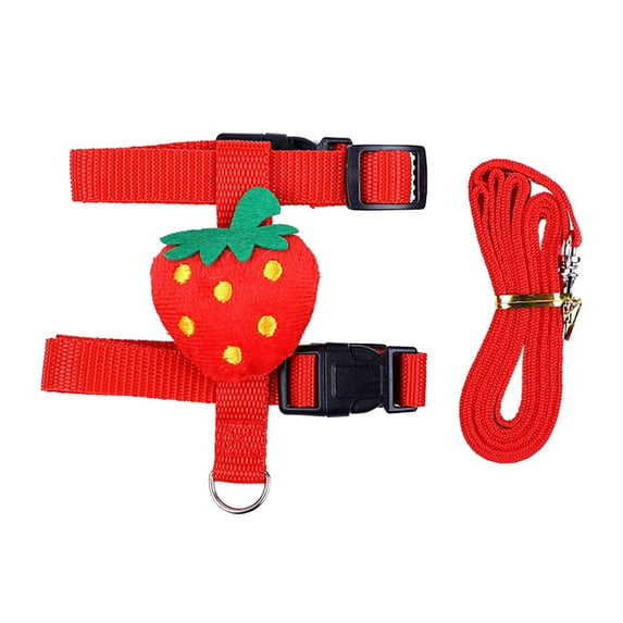 Harness And Leash Set Adjustable For Small Animals Ferrets Hedgehogs Outdoor Walking Decorations