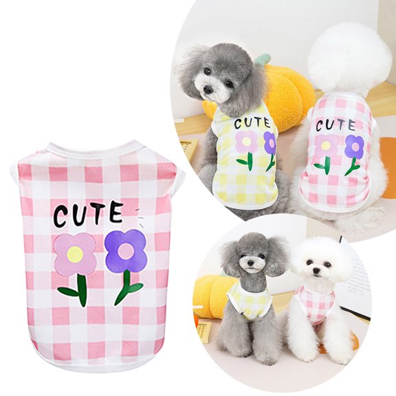 Harness Colorful Belt Dog Rainbow Pet Simple Harness Adjustable Pet Collars