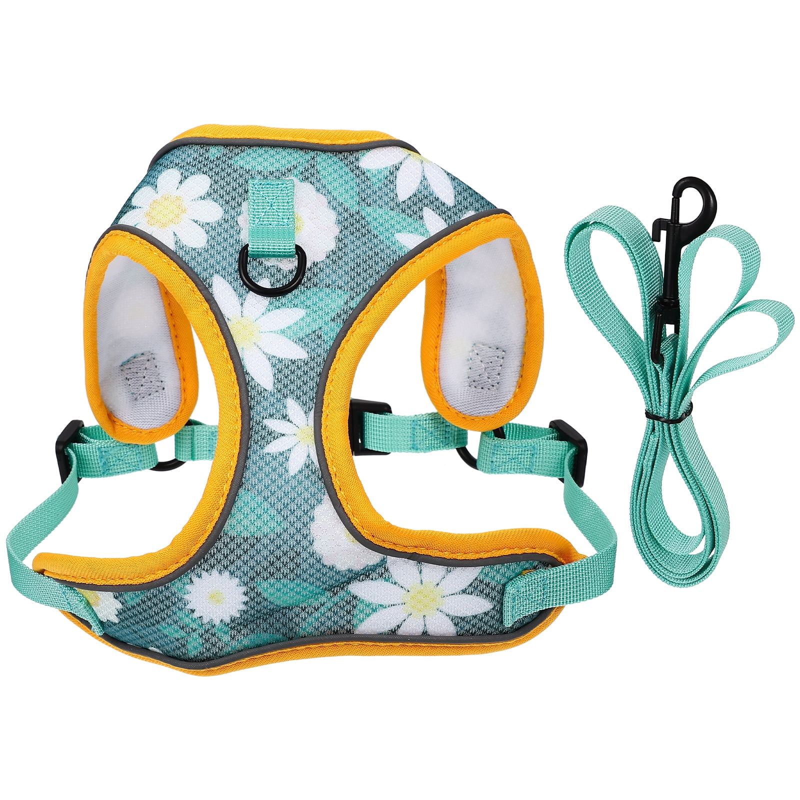 Breathable Mesh Dog Harness Adjustable Pet Vest Dog Vest Harness With Dog Leash For Outdoor Walking main image 1