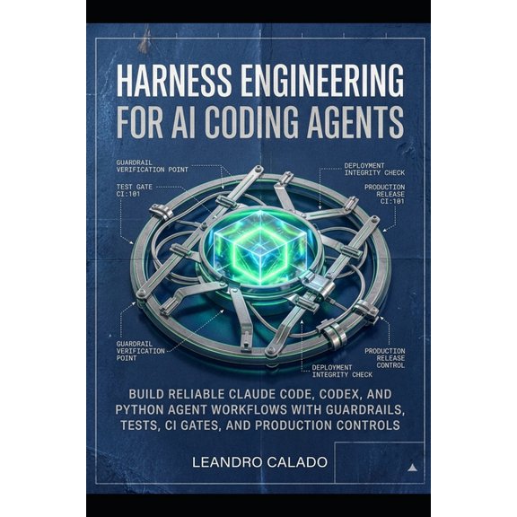 AI Agents & MCP Harness Engineering for AI Coding Agents: Build Reliable Claude Code, Codex, and Python Agent Workflows with Guardrails,, (Paperback)