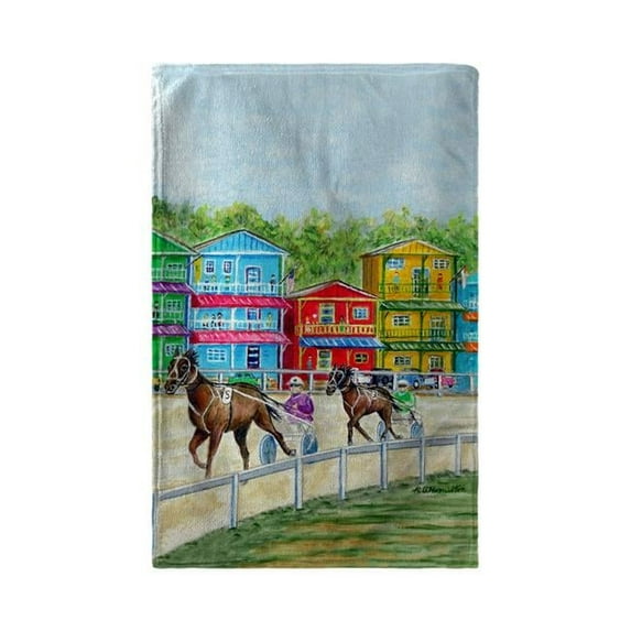 Harness Race Beach Towel