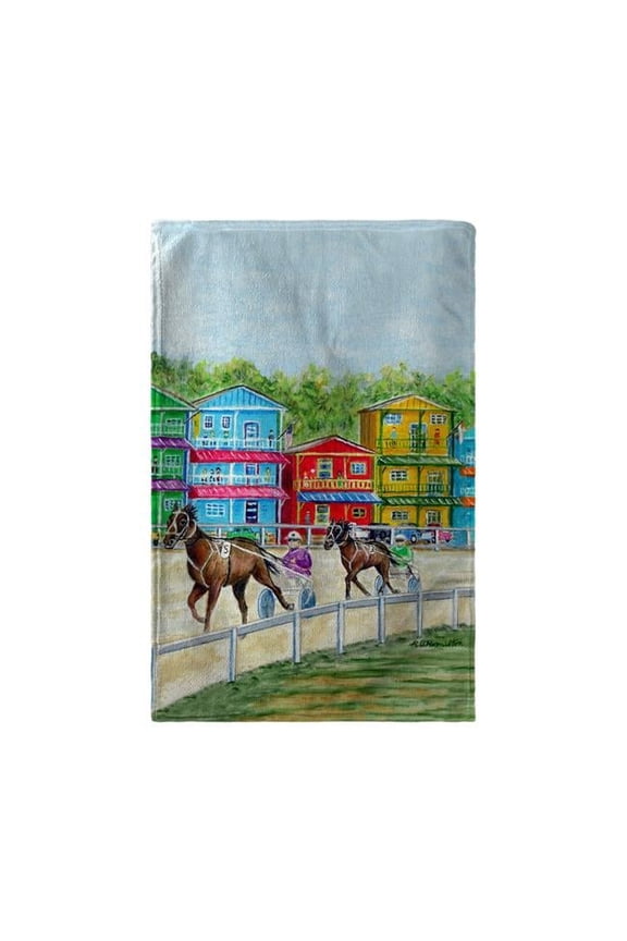 Harness Race Beach Towel