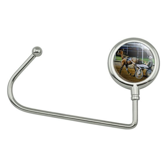 Harness Racing Track Horse Racer Purse Bag Hanger Holder Hook