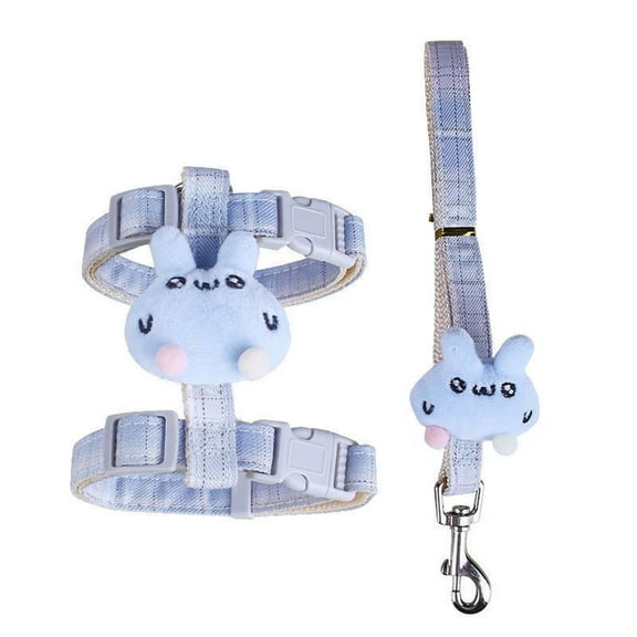 Harness and Leash for Walking Escape Proof Adjustable Leash No Pull Harness Kitten Harness
