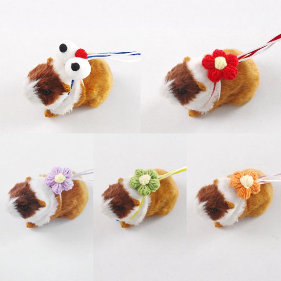 HarnessandLeashforHamsters, Small Pet Supplies, Red Nylon Adjustable Outdoor Walking LeashforTraining Interaction, SuitableforDwarf HamstersandOther Tiny Small Pets