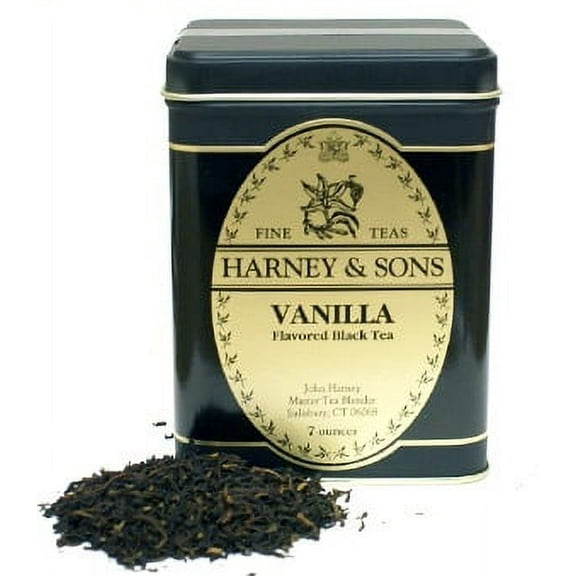 Harney & Son Vanilla Black 4oz flavored black tea