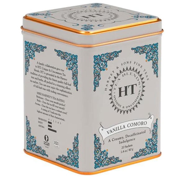 Harney & Sons 604332 1.4 oz Vanilla Comoro Tea