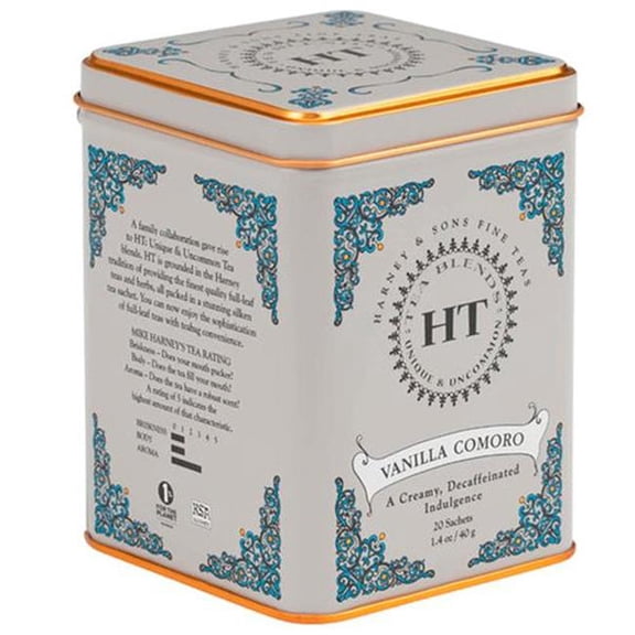 Harney & Sons 604332 1.4 oz Vanilla Comoro Tea