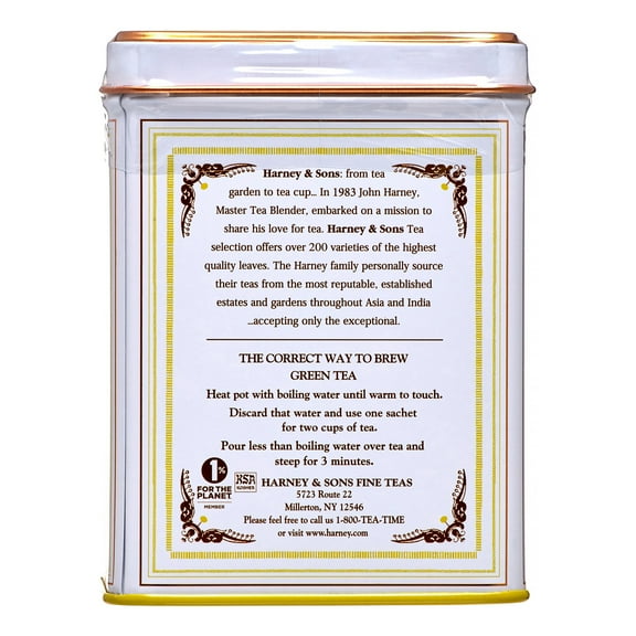 Harney & Sons Citron Green Tea Sachet, 20 Ct
