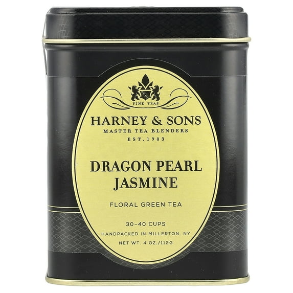 Harney & Sons Green Tea, Dragon Pearl Jasmine, 4 oz (112 g)