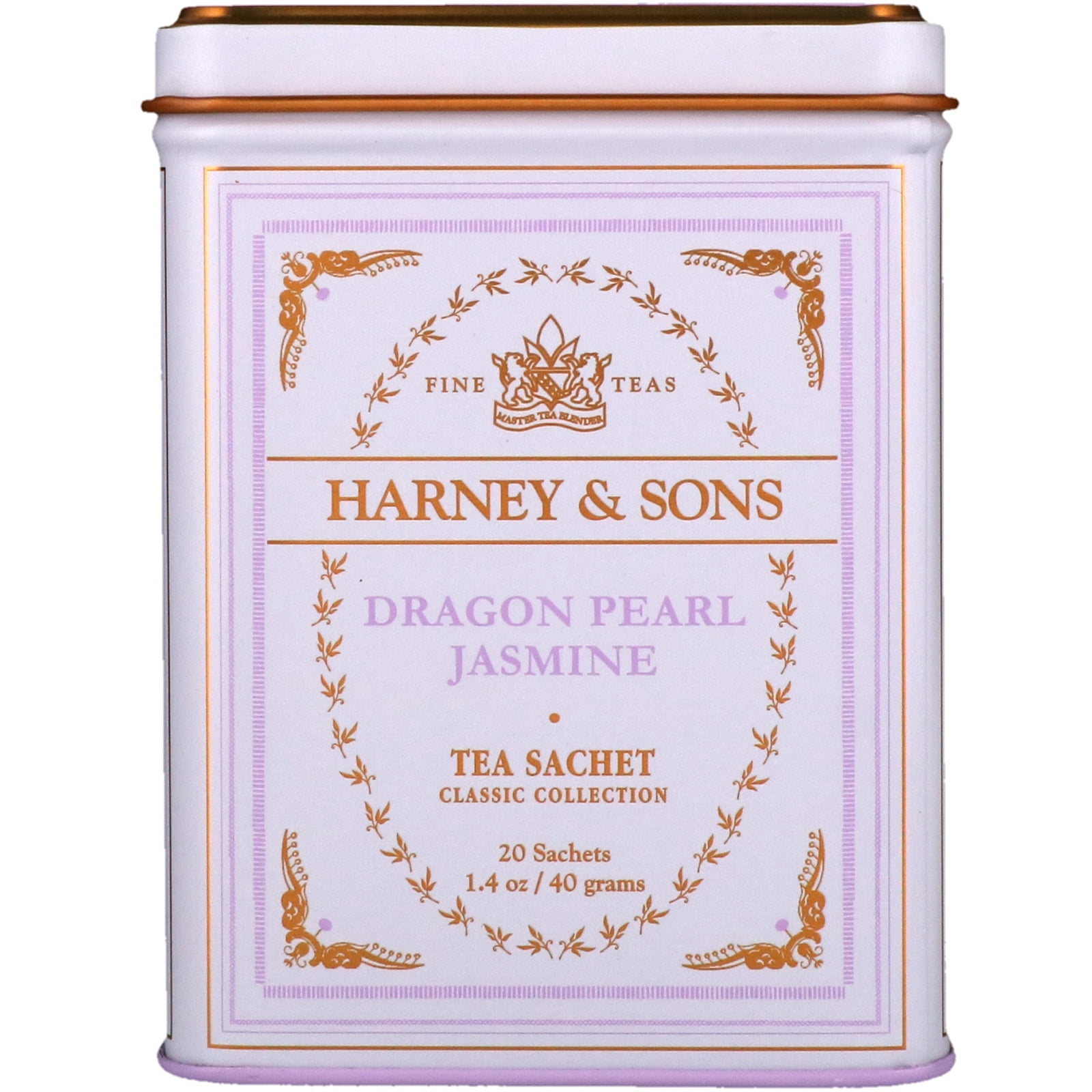 Harney & Sons Dragon Pearl Jasmine Tea Sachet, 20 Ct 