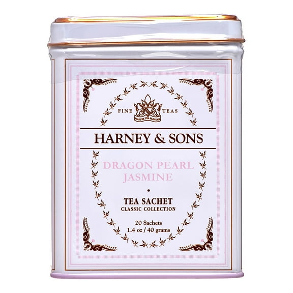 Harney & Sons Dragon Pearl Jasmine Tea Sachet, 20 Ct