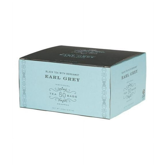 Harney & Sons, Earl Grey, Black Tea with Bergamot, 50 Ct