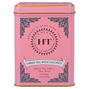 Harney & Sons, Green Tea Bags, Green Tea with Coconut, 1.4 oz, 20 Count