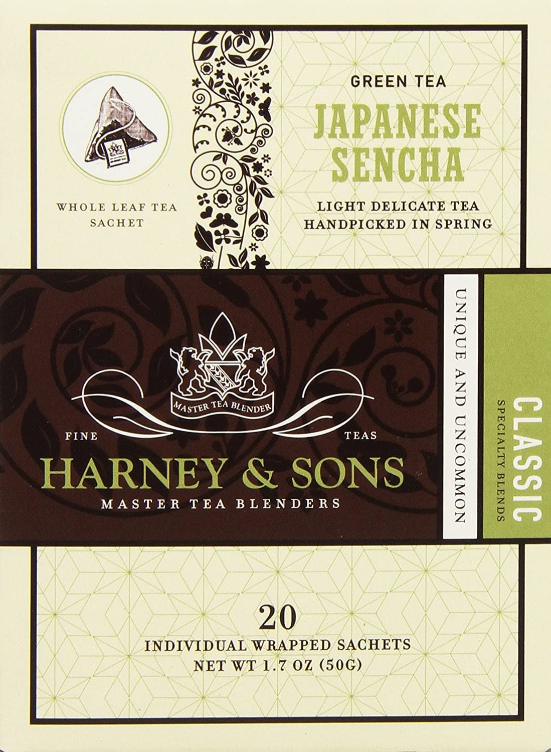 Harney & Sons Green Tea Japanese Sencha 20 Sachets