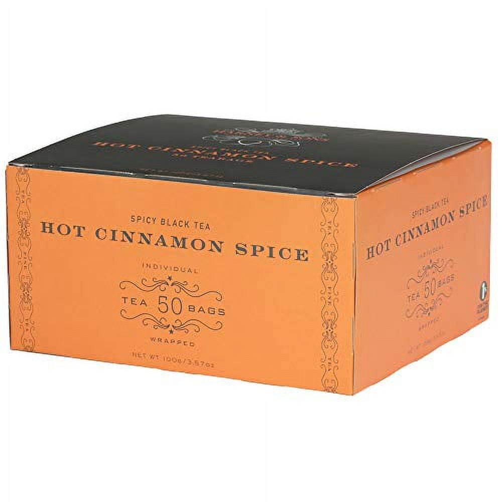 Harney & Sons Hot Cinnamon Spice Tea 100g / 3.57 oz (50 Tea Bags)