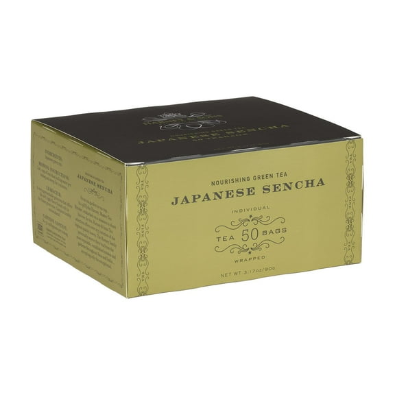 Harney & Sons, Japanese Sencha, Nourishing Green Tea, 3.17 oz, 50 Count