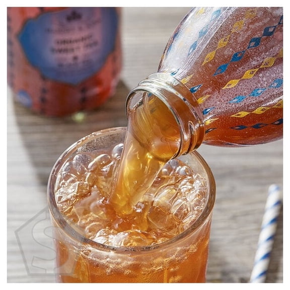 Harney & Sons Organic Black Sweet Iced Tea 16 fl. oz. - 12/Case