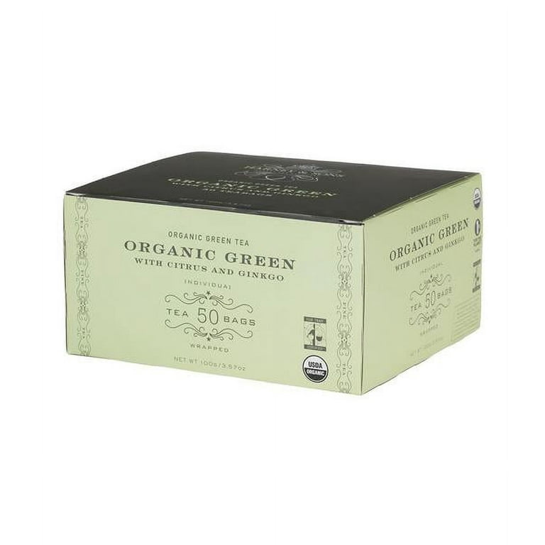 茶 HARNEY & SONS Harney & Sons, Organic Green with Citrus & Gingko, Organic Green
