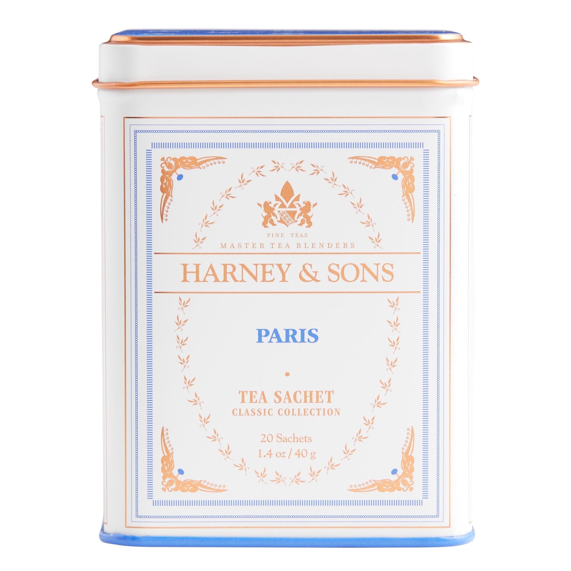 Harney & Sons Paris Tea Sachets 1.4 oz. Pack of 4