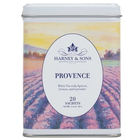 Harney & Sons Provence Tea, White Tea with Flavors of Apricot, Lemon and Lavender