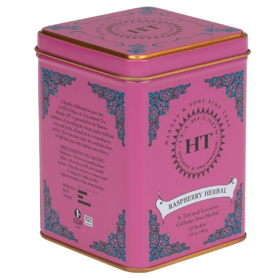 Harney & Sons Raspberry Herbal, HT Line, 20 sachets