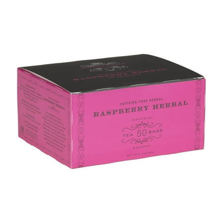 Harney & Sons, Raspberry Herbal Tea Bags, Caffeine Free, 3.17 oz, 50 Count