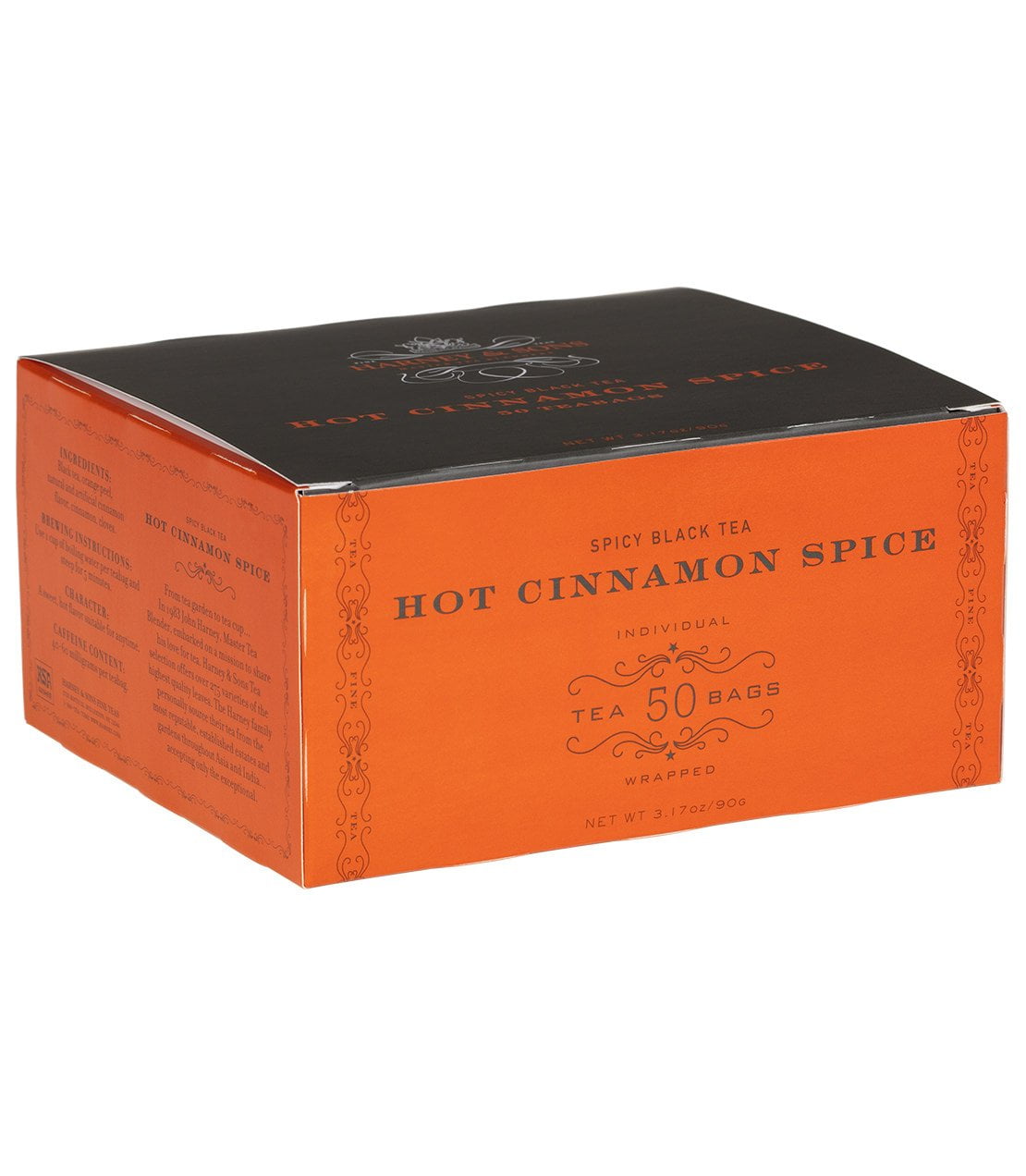 Harney & Sons Hot Cinnamon Spice Tea 6/20ct Boxes - HARNEYSPI - View #3