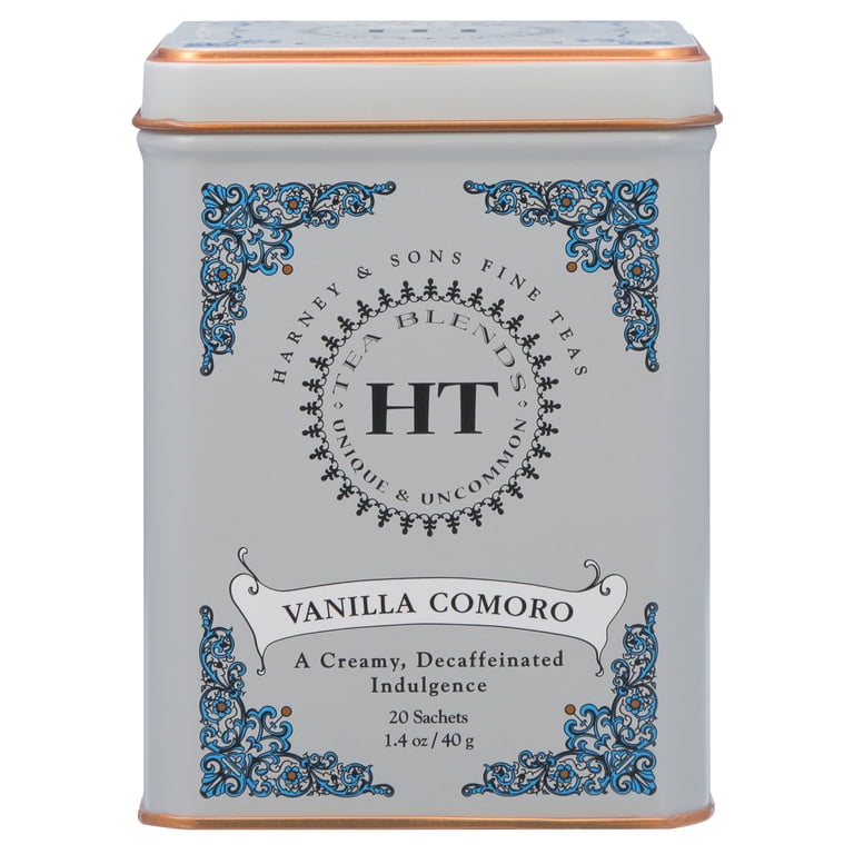 Harney & Sons Vanilla Comoro Decaffeinated Black Tea, Vanilla