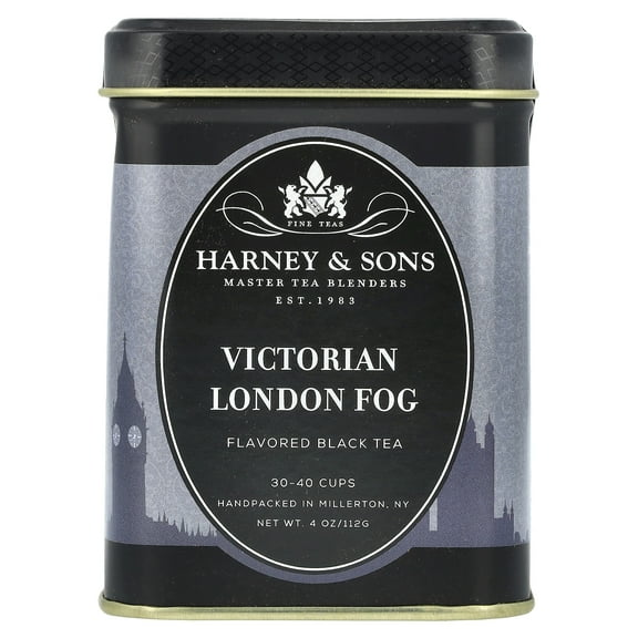 Harney & Sons Black Tea, Victorian London Fog, 4 oz (112 g)