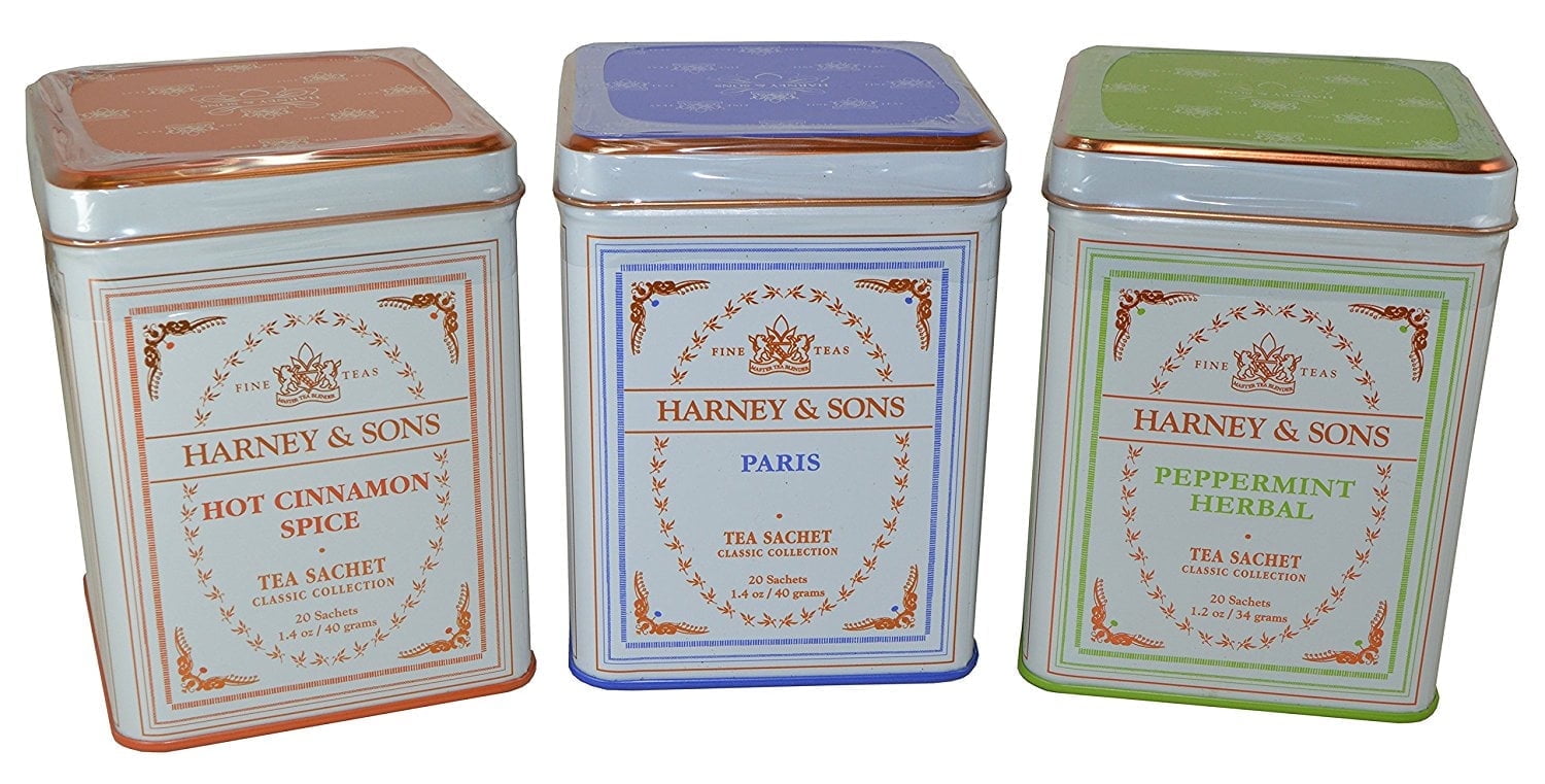 Harney & Sons Tea- Variety Pack 3 Flavors- ( Pack of 3 )
